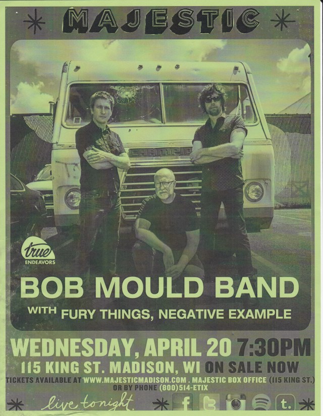 Bob Mould Band Majestic 04202016